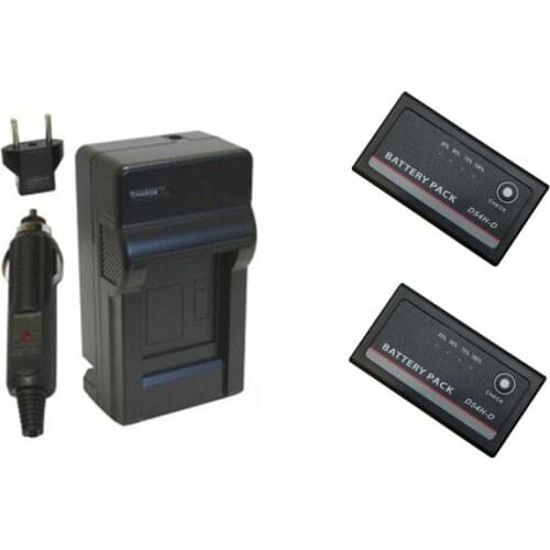 2x CGR-D815 CGR-D54S D54S D54 VW-VBA10 Battery+Charger for Panasonic HDC-Z10000, NV-DS29, NV-DS30, NV-DS50, NV-GX7, NV-MX5