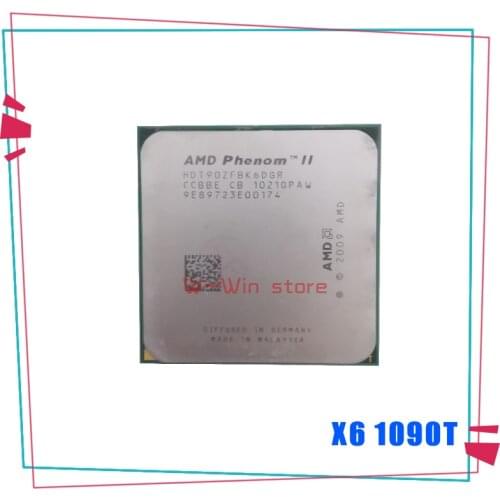AMD Phenom X6 1090T X6-1090T 3.2GHz Six-Core CPU Processor HDT90ZFBK6DGR 125W Socket AM3 938pin