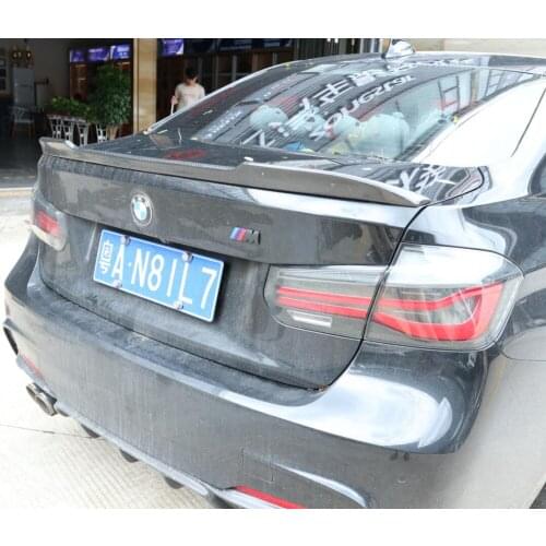 Carbon Fiber Car Rear Wing Trunk Lip Spoilers Fits For 12-18 BMW 3 series F30 F33 2012 2013 14 2015 2016 2017 2018