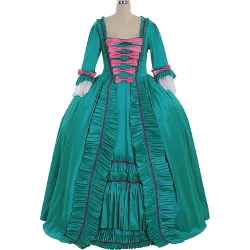 Cosplaydiy 18th Century Antoinette Baroque Ball Gown Dress Marie Antoinette Rococo Dress L320
