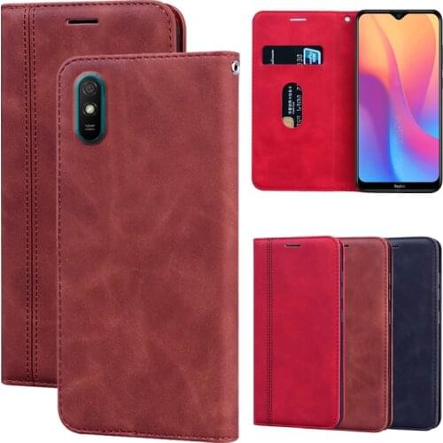 Funda Case For Xiaomi Redmi 9AT 9A Cover Flip Leather Magnetic For Redmi 9i чехол Case Telefon Wallet Protector Shell Cover Capa
