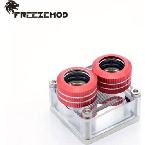 FREEZEMOD BQ-5285N Basical CPU Water Block Transparent North North Bridge Computer Cooler Block For Intel AMD MOD Water Coolling