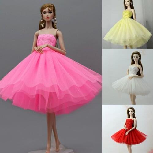 Classic Lace 11.5" Doll Dress For Barbie Clothes Princess Outfits Vestidoes Dancing Costume 1/6 BJD Accessory Girl Best Gift Toy