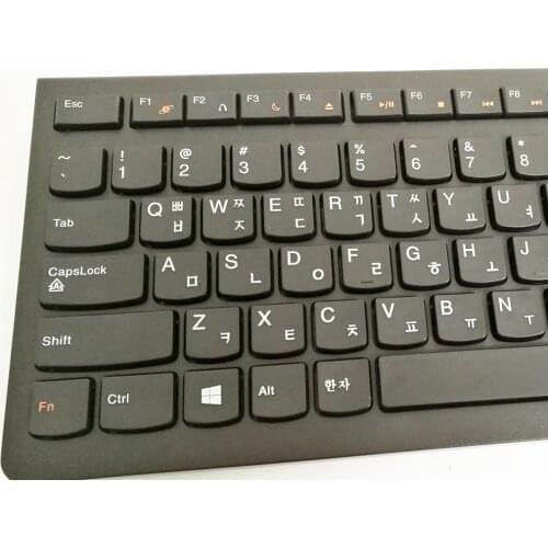 Korean Character Keyboard for Lenovo Computer Keyboard Korean Typing Input Method USB Cable Wired