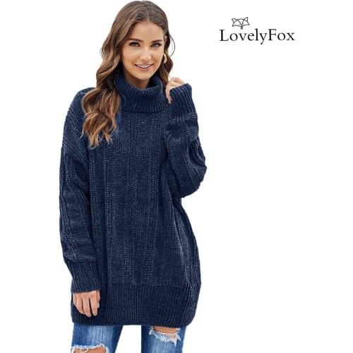 Женские вязаные пуловеры LOVELYFOX China At AliExpress