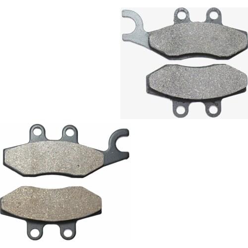 Brake Pads set fit for PIAGGIO VESPA 125 Beverly 4T Multispoke cast wheel 2011 2012 2013 2014
