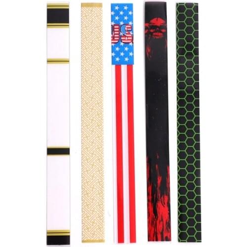 15pcs/lot Arrow Sticker Heat Shrinkable Arrow Wraps Universal for Outdoor Archery Hunting Shooting DIY Arrows Accessory
