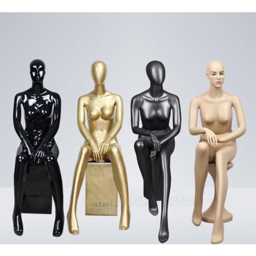 New Sitting Mannequin Female Sexy Sitting Model Manufacturer Customized
