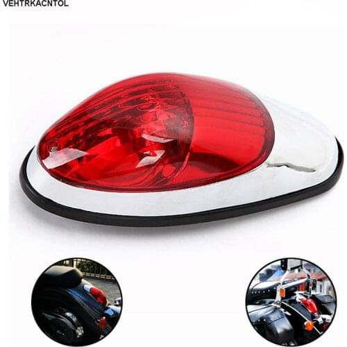 New Retro Style Motorcycle Brake Light Tail Light For Cruiser Vn900 Running Light
