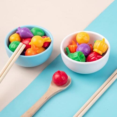 Chopsticks Learning Bear Design Interactive Toy Educational Colorful Game for Kids