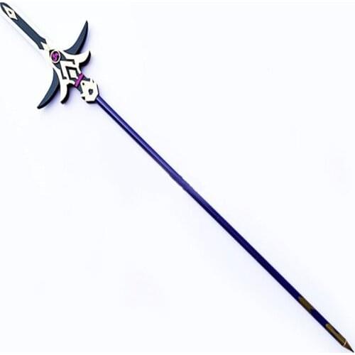 Hot Game Genshin Impact Cosplay Sword Suitable for XiangLing and Rosaria for Hallween Carnival Christmas Fancy Party Event