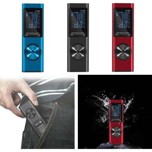 Portable 80m Laser Rangefinder Digital Laser Distance Meter USB Rechargeable Laser Range Finder Laser Tape Distan Measurer Tool