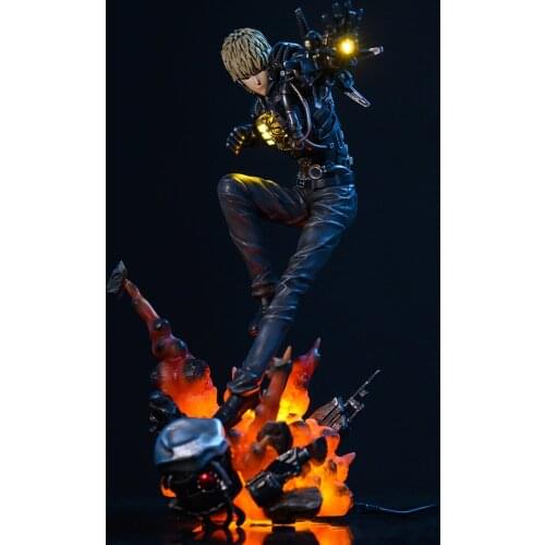 Spot[ Yihong] Stand-In Jenoos War Damaged Edition GK Limited Statue Hand-Made Resin Model Size:33*20*22CM