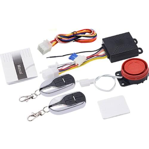 9-15V Universally Motorcycle Bike Smart alarm that automatically Anti-theft Security Alarm System Remote Control Two Pcs Key