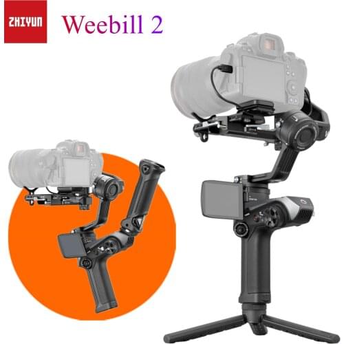 ZHIYUN Weebill 2, 3-Axis Gimbal Stabilizer for DSLR and Mirrorless Camera, Nikon Sony Panasonic Canon Fujifilm BMPCC 6K