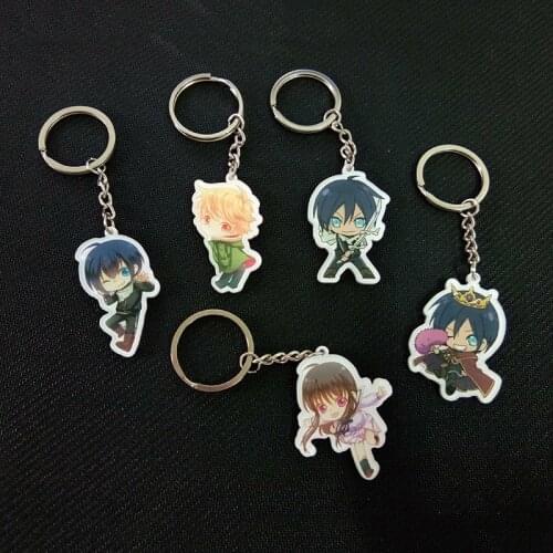 1pcs Portachiavi Animation Fans Noragami Hiyori Aragoto YaTo Yukine keychain llavero Keyring Collection Present Gift