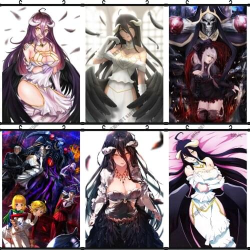 5D DIY Diamond Painting Full Square Overlord Anime Pictures Diamond Embroidery Mosaic Cross Stitch Kits Sale Home Decoration