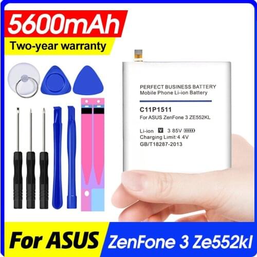 5300mAh C11P1511 Battery for Asus ZenFone 3 ZenFone3 ze552kl z012da/e