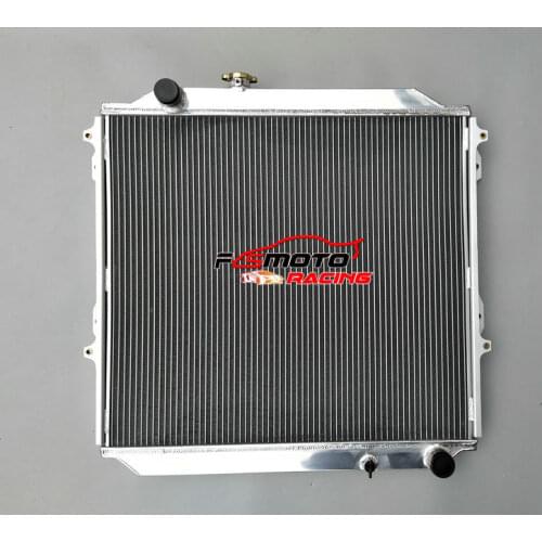 Aluminum radiator For Toyota 4Runner Hilux Surf KZN185 & Prado KZJ90 KZJ95 3.0L 1KZ-TE TD TDiC Diesel MT 1996-2002
