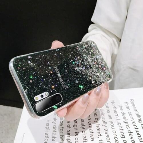 Bling Glitter Phone Tpu Case For Samsung Galaxy M31 A42 5G A50 A51 A71 A7 2018 A10 e A20 M30S A21S Note 10 Lite S10 A41 S20