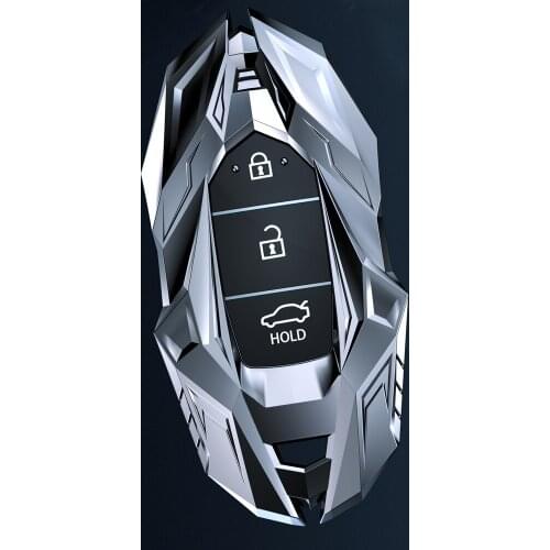 Hot Sale Zinc Alloy Car Key Case For Hyundai KONA Encino Ix35 Grandeur Ig Accent Santa Fe Palisade 2018 2019 Cover