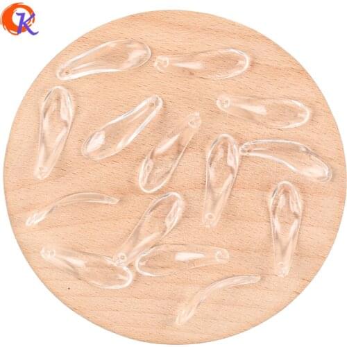 Cordial Design 9x28mm 1650Pcs Acrylic Beads/Hand Made/Leaf Shape/DIY Making/Clear Bead/Jewelry Accessories/Earring Findings