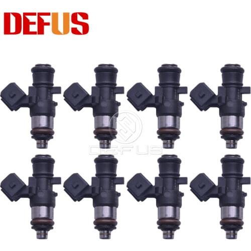 DEFUS 8X OEM 0280158046 Gasoline Fuel Inejctor Nozzle Automotive 8200292590 For Dacia Renault 1.2L 16V D4F RENAULT 12ohm 05-09