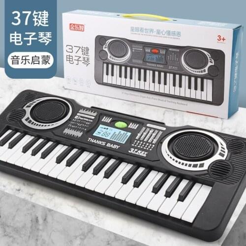 Childrens Multifunctional 37-key 61-key Electronic Piano Music Introduction Educational Toy Simulation Piano