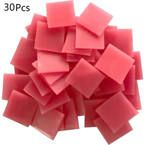 30 pcs Glue Clay tool Diamond Painting accessories 2*2cm nouveaute Point sticking Round square drill pen Storage box Label paper