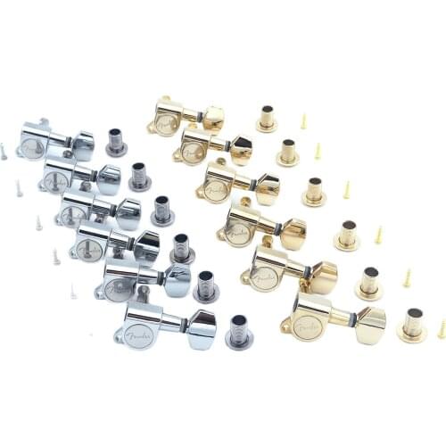6R Guitar Tuning Pegs Electric Guitar Machine Head Tuners Guitar 1 Set