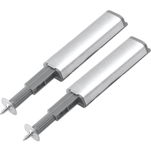 2pcs/lot Magnetic Cabinet Catches Push To Open Stainless Steel Door Drawer Stopper Buffer Touch Damper Latch Closer furniture