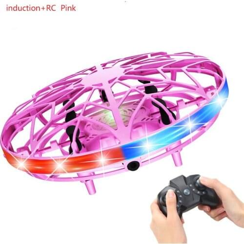 Z20 Mini Drone LED UFO type Flying Helicopter spinner Fingertip Upgrade Flight Gyro Drone Aircraft Toy Adult Kids Gift