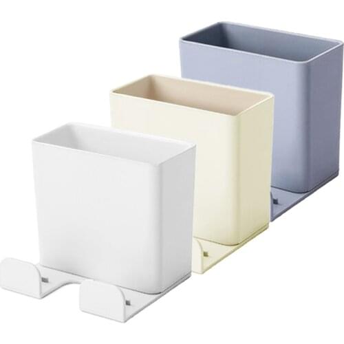 Multifunction Mobile Phone Charging Holder Bracket Wall Mount Stand Adhesive Durable Socket Rack Storage Remote Control Storage