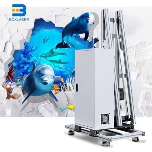 Outdoor vertical wall printer Embossed background painting Tile UV wall inkjet printer