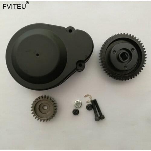 FVITEU New 48T/26T Metal Super High Speed Gears set for Rovan 1/5 scale gas rc baja 5b ss