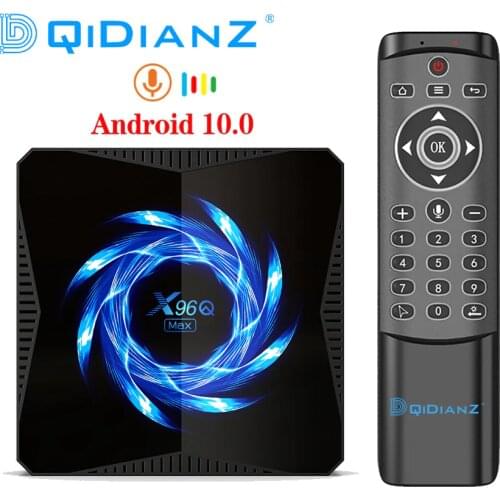 New X96Q MAX Smart TV Box Android 10 Allwinner H616 4GB 32GB 64GB 2.4G 5G WiFi Bluetooth 4K Media Player Android TV Box