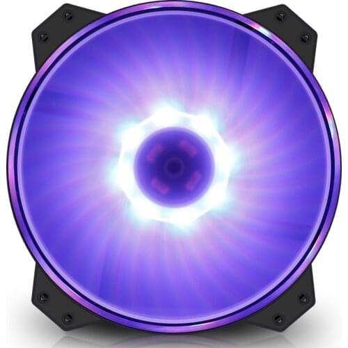Cooler Master R4-200R-08FC-R1 MF200R RGB 20cm Water Cooling fan With RGB Lighting Effect silent CPU Cooler Radiator Replace Fan