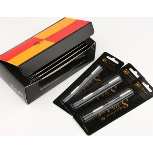 Picasso Pimio Switzerland Tip Roller Ball Refill 0.5mm 0.7mm Screw Type Roller Pen Refills Black Ink Blue refill 4pcs/lot