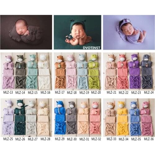 Dvotinst Newborn Photography Props Soft Bow-knot Baby Posing Bag Headband Pillow Wraps Fotografia Accessories Studio Photo Props