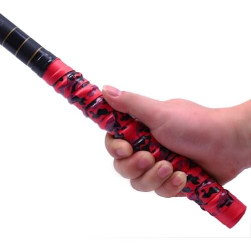 Absorb Sweat Racket Anti-slip Tape Handle Grip for Tennis Badminton Camouflage