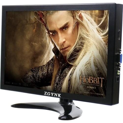 10 inch LCD monitor VGA HDMI HD computer monitor with HDR game on-screen display