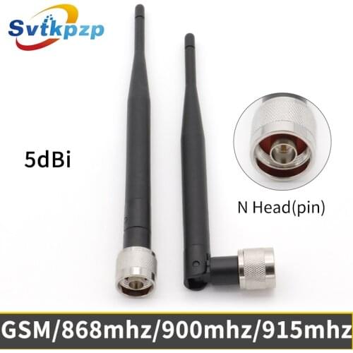 5dBi N Head Male Connector GSM Antenna Omni-directional Whip 868mhz Antenna Long range 900mhz 915mhz Antennas Aerial