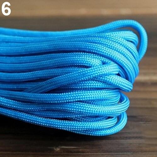 60% Hot Sale 31m 7 Strands Cord Lanyard Rope Outdoor Climbing Camping Survival Equipment Outdoor Climbing Tools