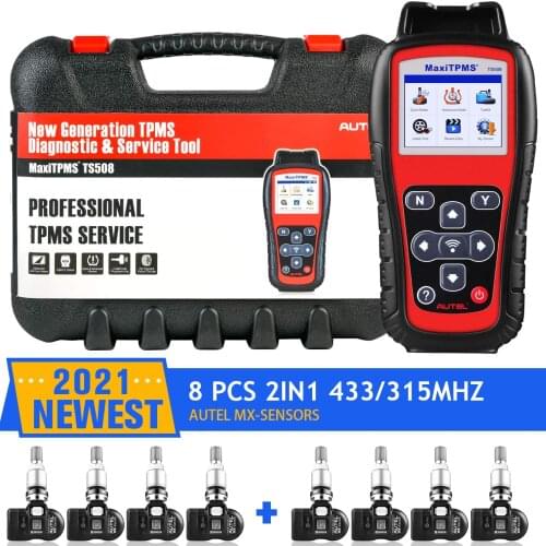 Autel TPMS Sensor MX-Sensor 433MHZ Tire Repair Tools TPMS Sensor Support Programing With TS501 TS508 MX Sensor 433 MHZ