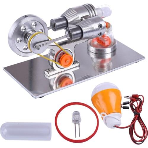 Boutique DIY Stirling Engine Model Kit Physics Science Lamp Experiment Toy Model Building Kits Toys For Children
