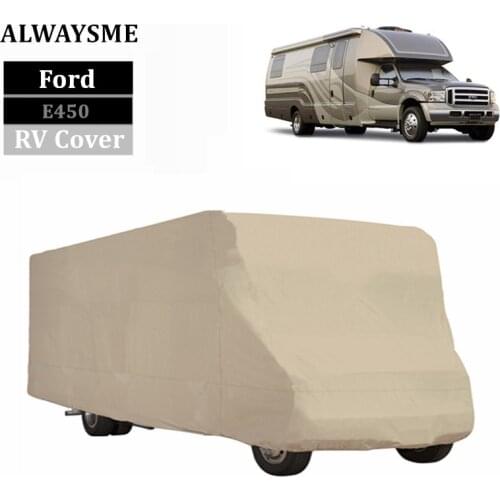 ALWAYSME RV Cover For Ford E450 Class A Motorhome