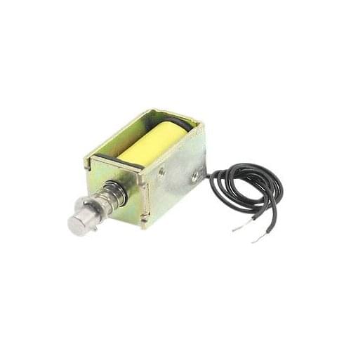 DC5V 90g Force 2mm Stroke 9cm Lead Pull Type Solenoid Electromagnet