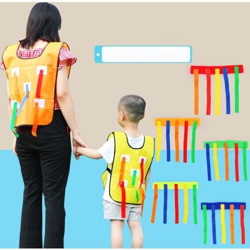 Childrens Toys Outdoor Sports Game Vest Kindergarten Grab Tail Children Training Equipment Group Tail Pulling Game