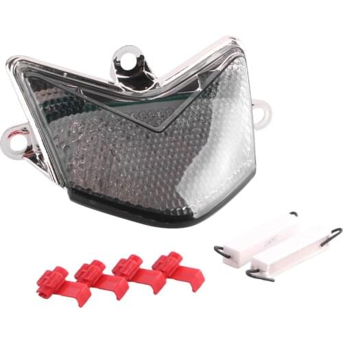 E-Mark For KAWASAKI ZX-10R ZX10R Integrated Rear LED Turn Signal Light Brake Taillight Tail Lamp 2004-2005 Motorcycle Parts