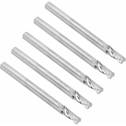 DIY sewing tool tools Tungsten Steel Spiral Router Bit Wood Carving Milling Cutter Accessory 3.175 X 6mm Embossing tools